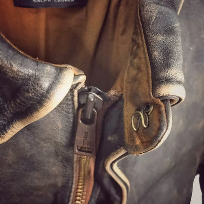 RRL A2 Vintage Horsehide Jacket