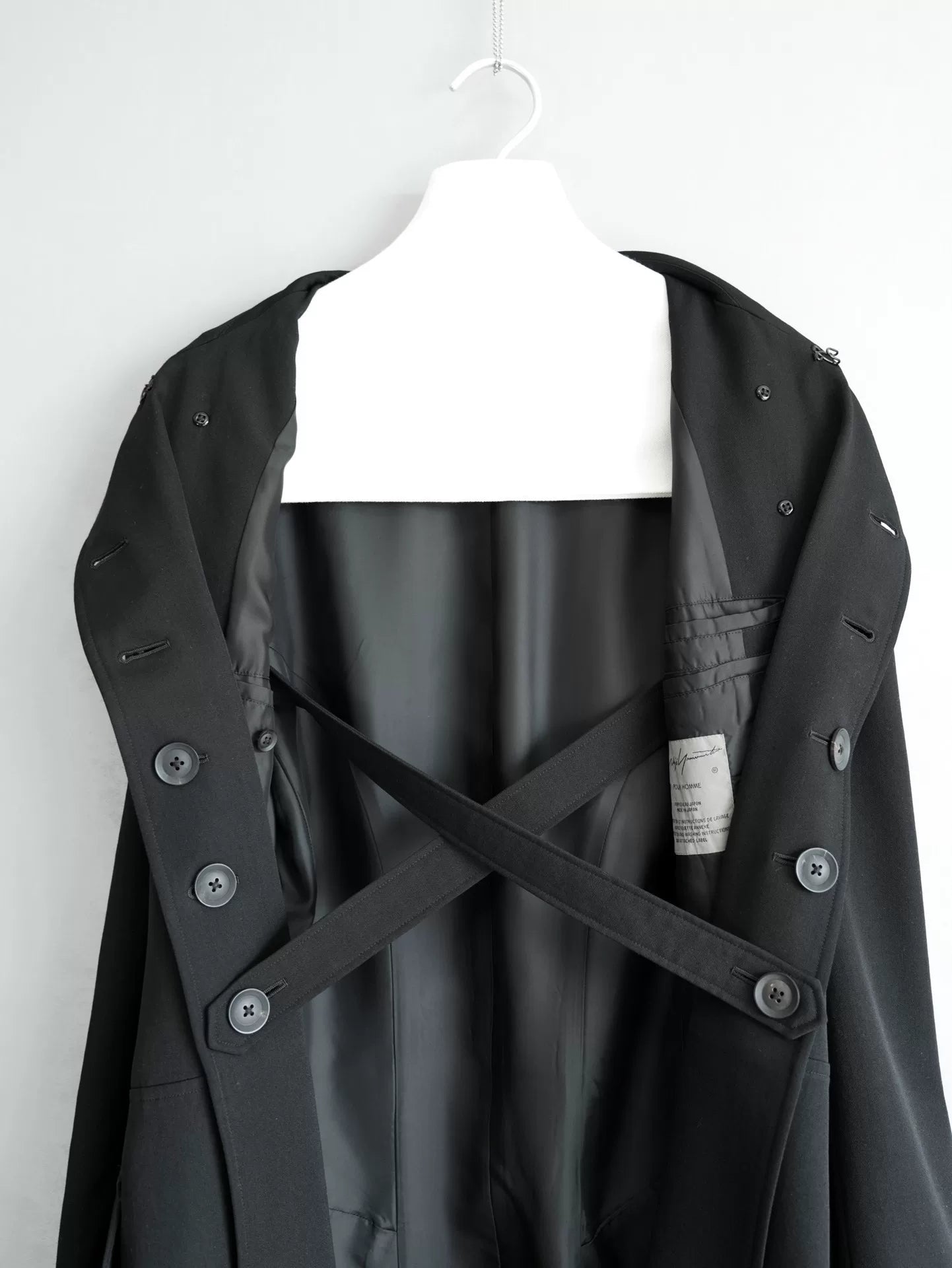 Yohji Yamamoto Napoleon Coat 19AW