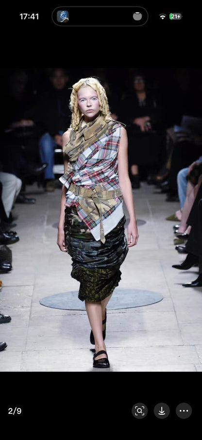 Comme des Garçons 06SS Runway Spiral Vest