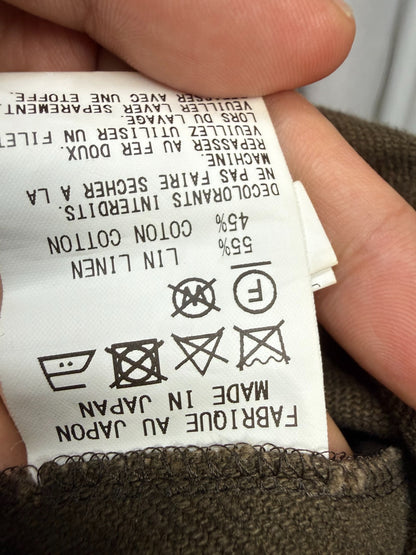 Yohji Yamamoto Y's Distressed Washed Coat