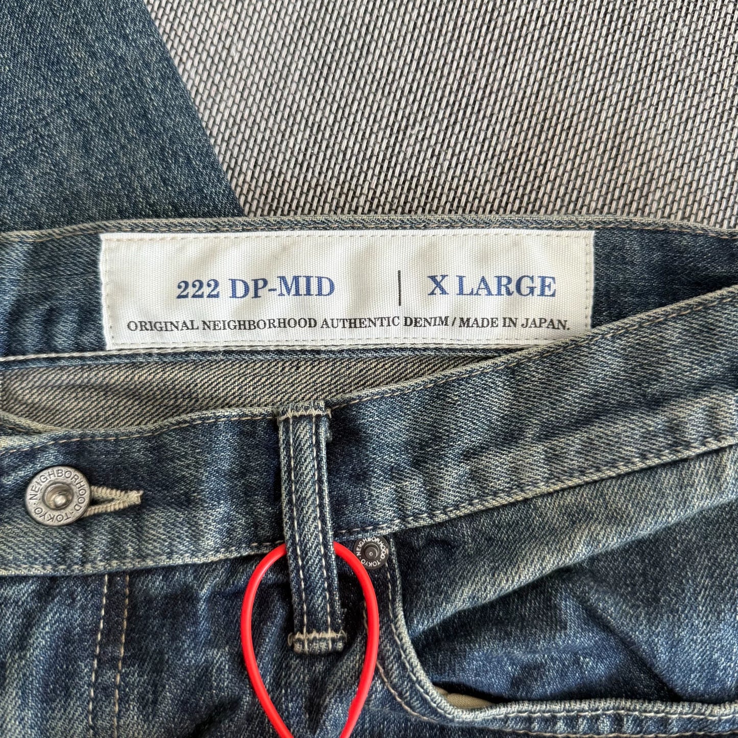 Neighborhood 22aw Basic Wash Denim Pants