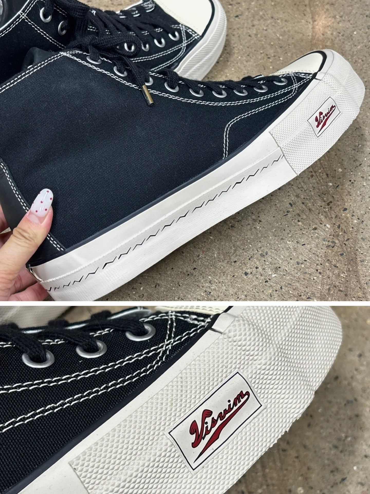 Visvim Skagway Hi Patten High-Top Canvas Sneakers