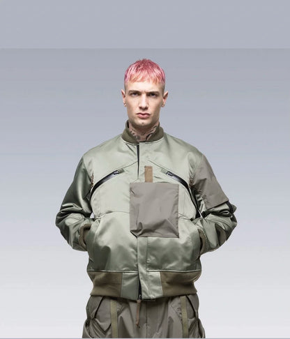 sacai acronym collaborative ma1 functional jacket