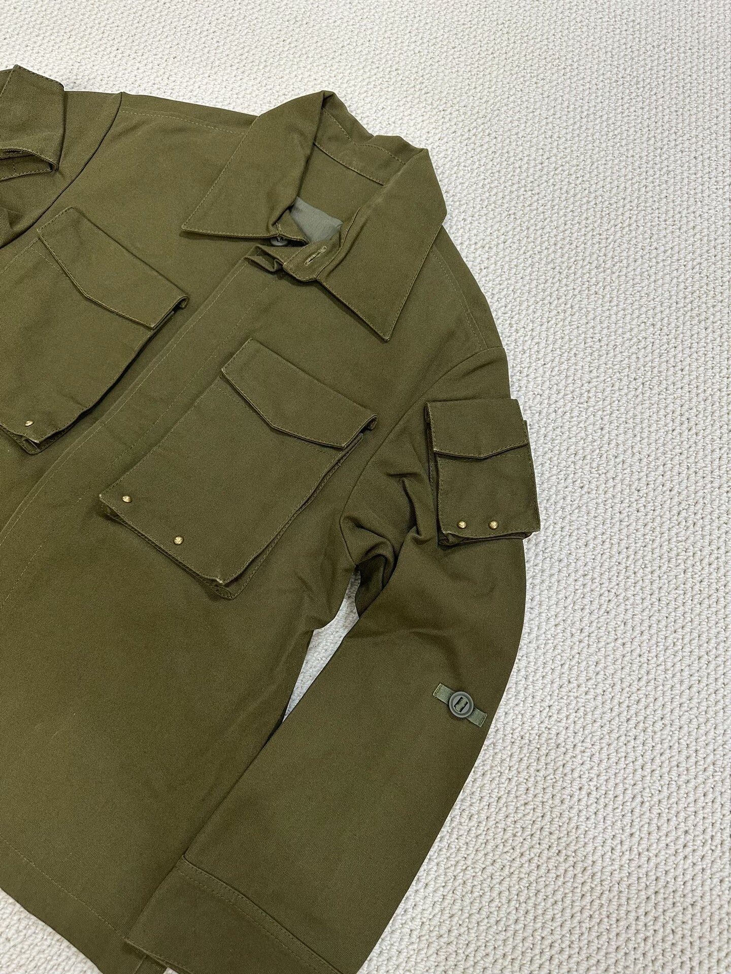 louis vuitton lovers work jacket in green