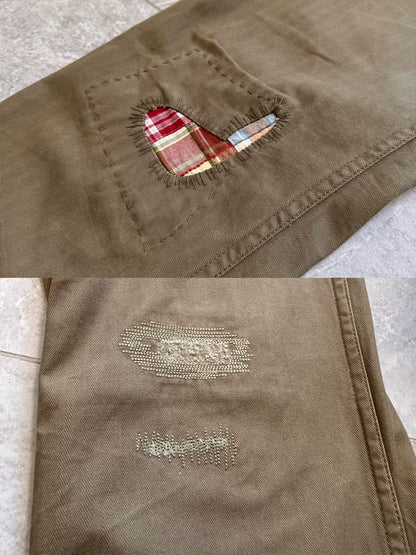 Ralph Lauren Military Distressed Work Pants