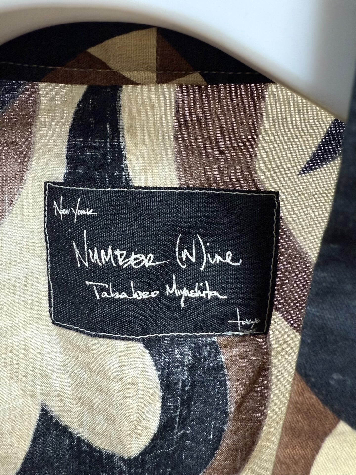 Number Nine Thorn Pattern Cardigan