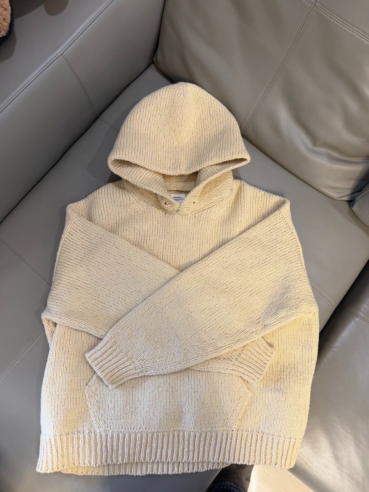 VISVIM AMPLUS SB Knit Hoodie