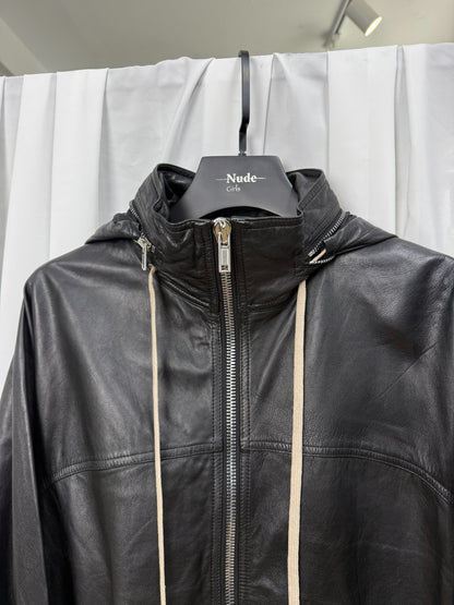 Rick Owens M65 Deconstructed Leather Jacket