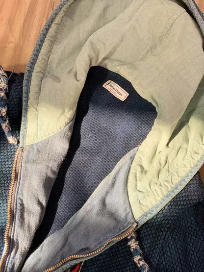 Porter Classic Sashiko Sweatshirt Jacket