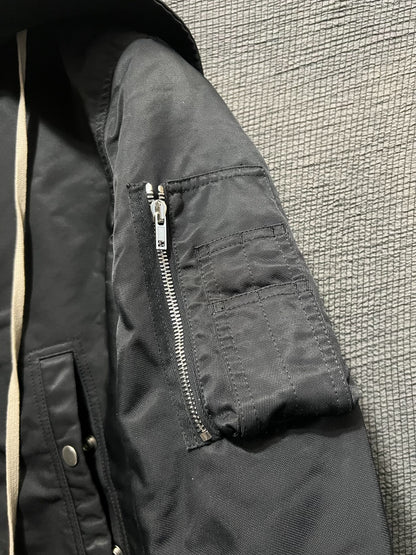 Rick Owens Nylon Bomber Jacket Size M
