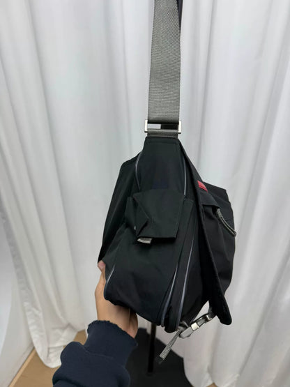Prada Sport Messenger Bag with Pockets