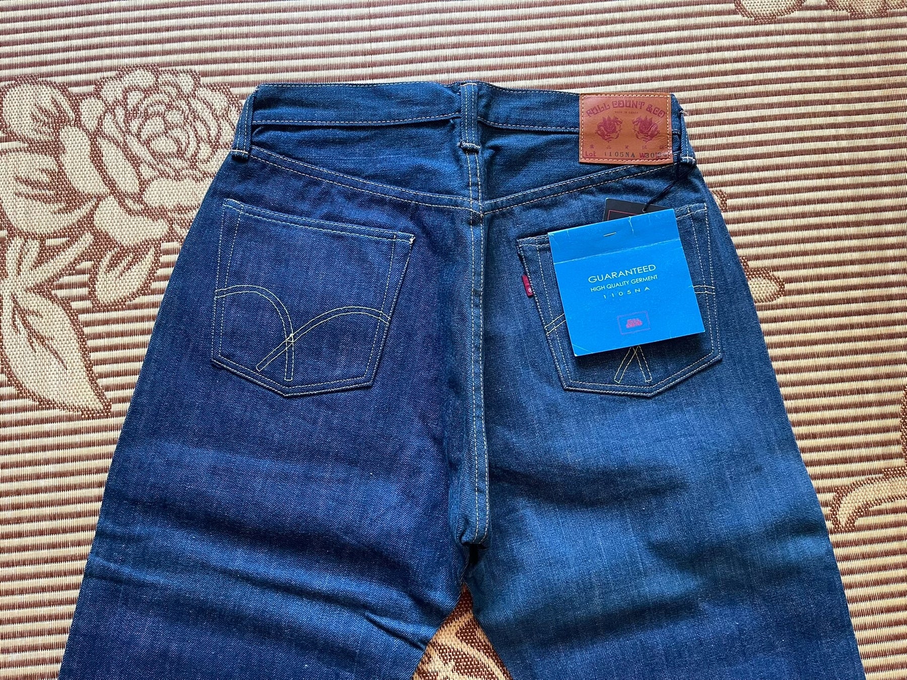 Fullcount 1105NA Natural Indigo Jeans