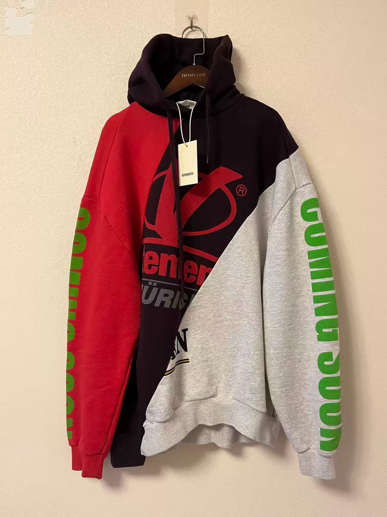 Vetements Color Block Hoodie