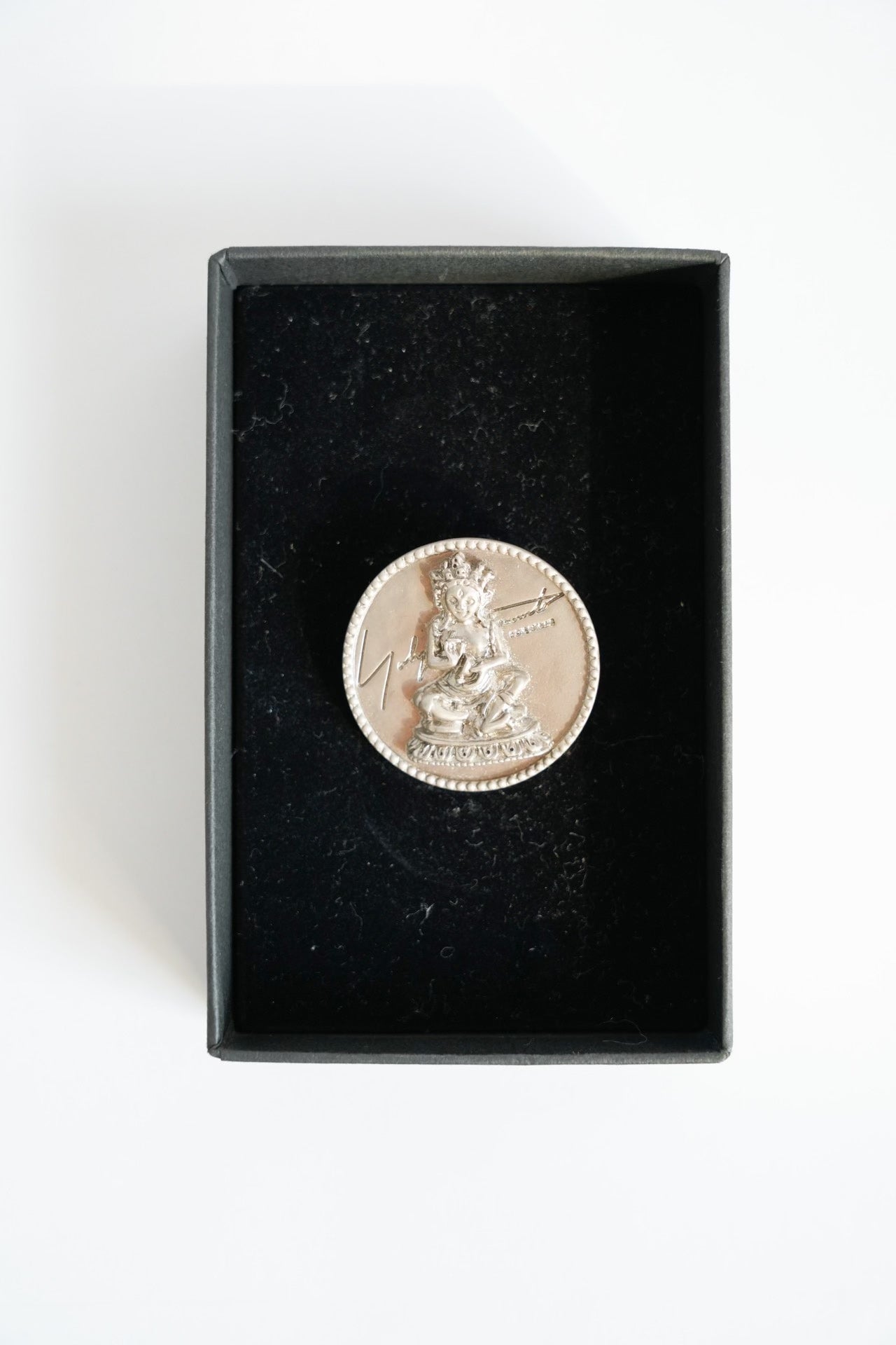 Yohji Yamamoto Buddha Statue Brooch