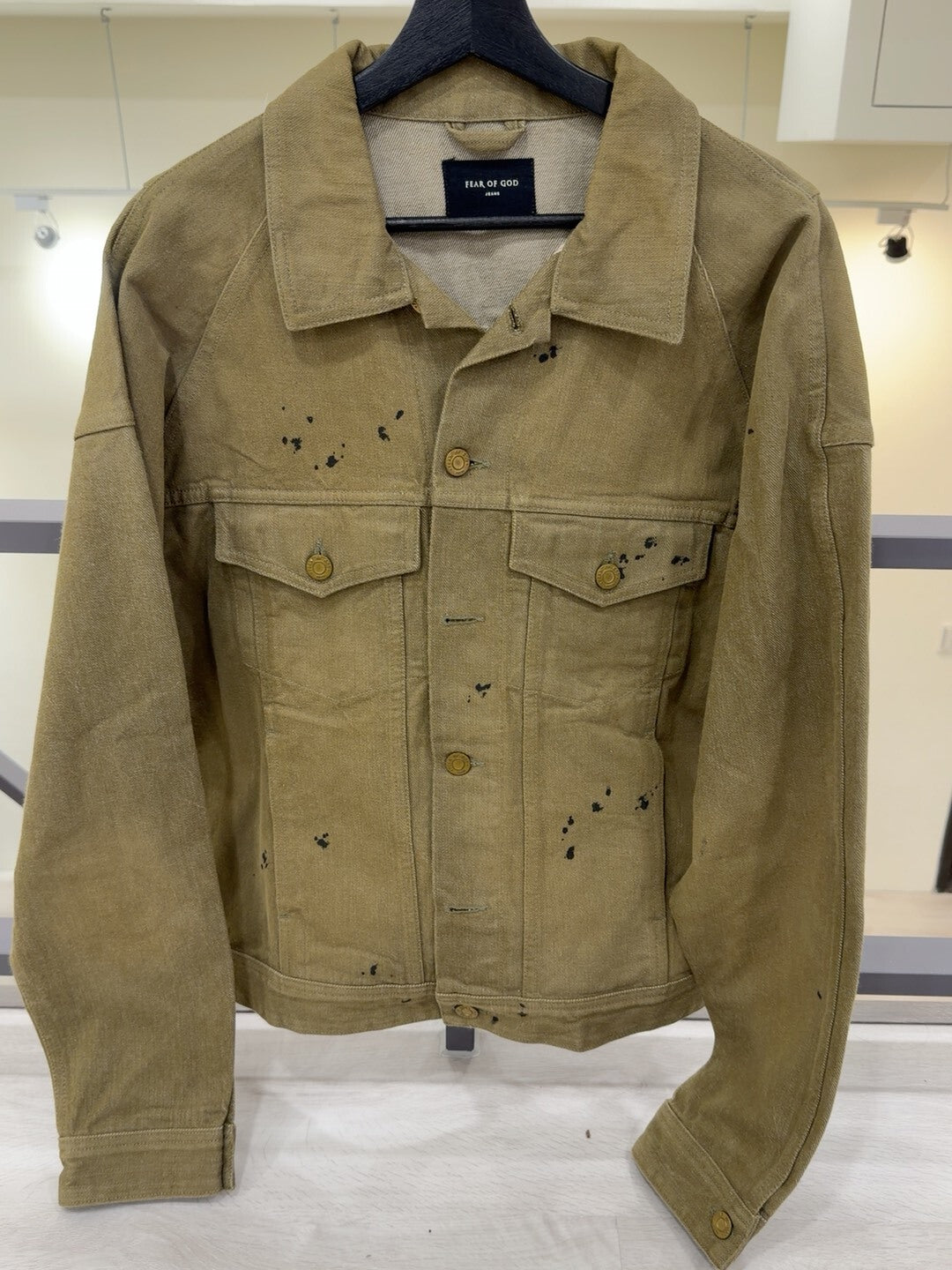 Fear of God Denim Jacket in Green
