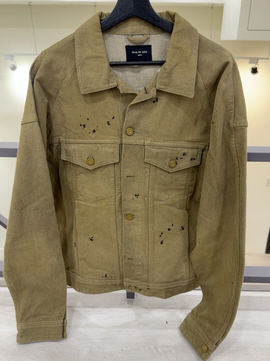 Fear of God Denim Jacket in Green