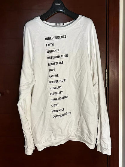 Raf Simons Redux Patch Sweatshirt