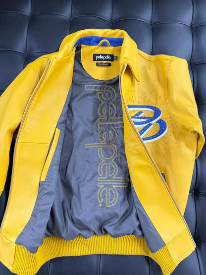 Pelle Pelle Limited Edition Yellow Leather Jacket