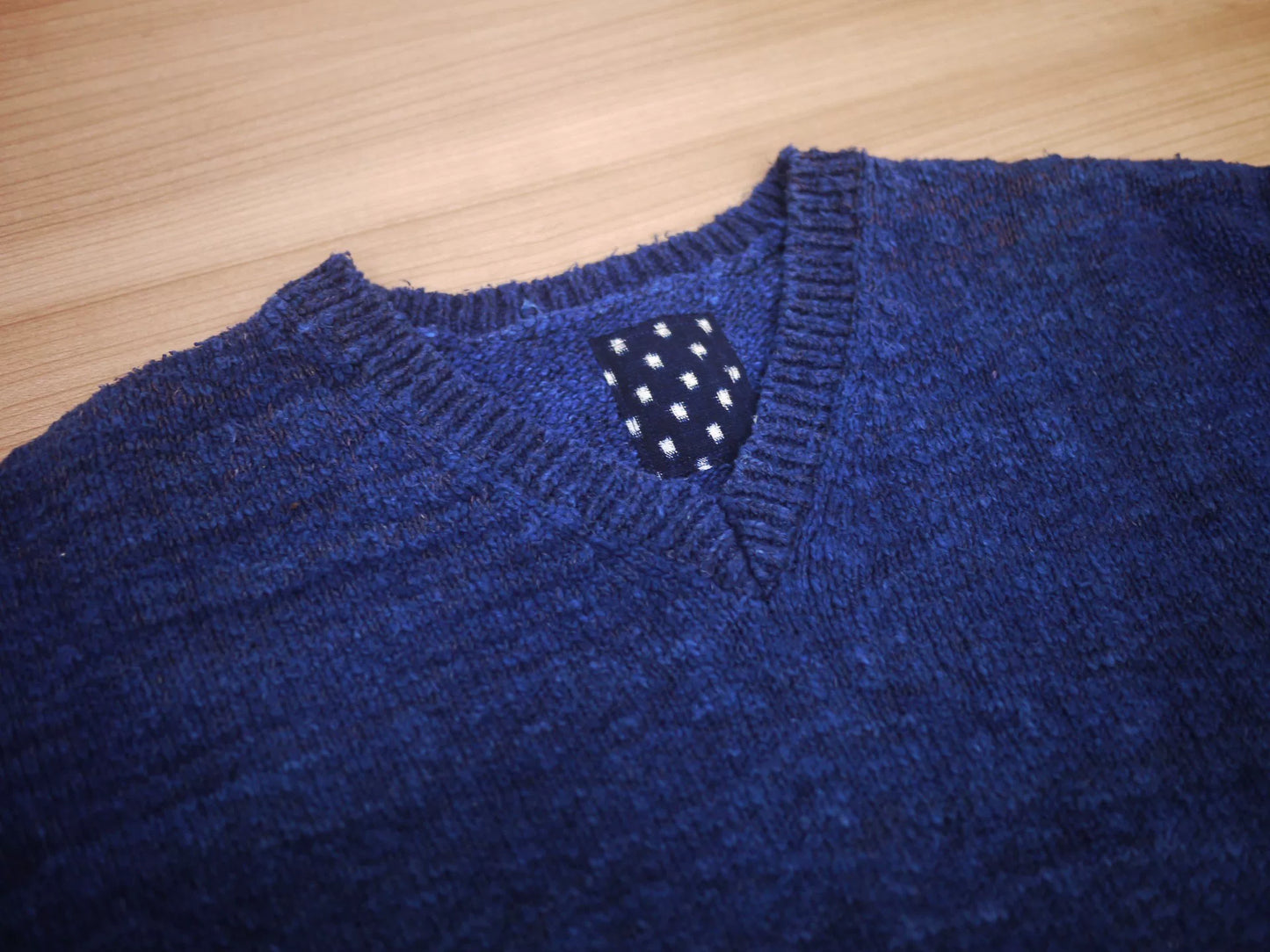 visvim ict amplus v neck knit sweater