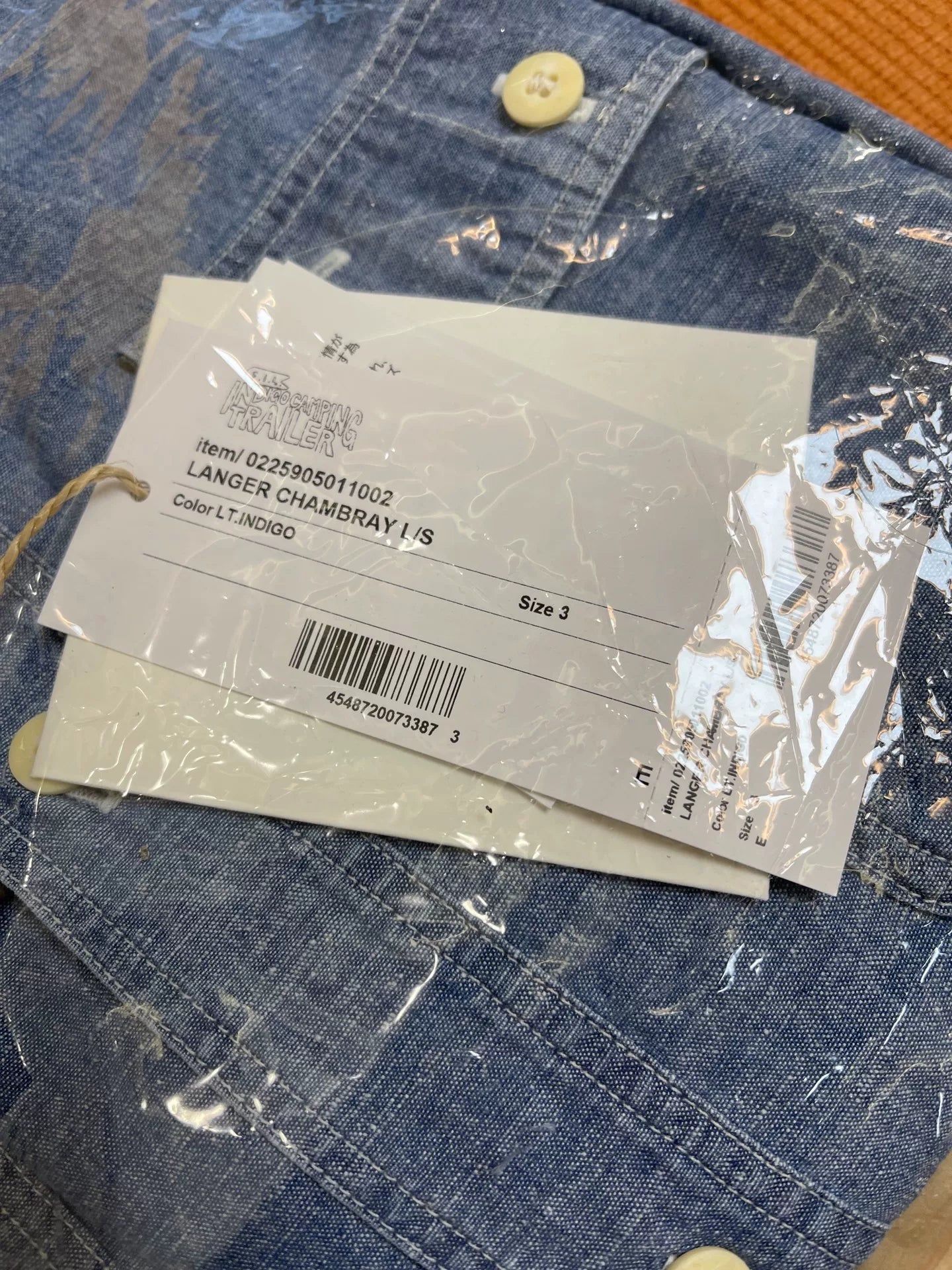 VISVIM 25SS LANGER CHAMBRAY L/S