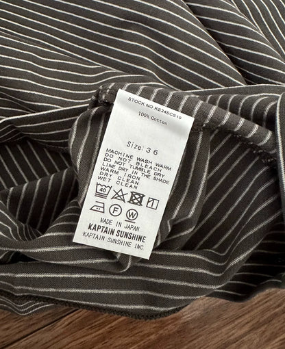 striped cotton t-shirt from kaptain sunshine