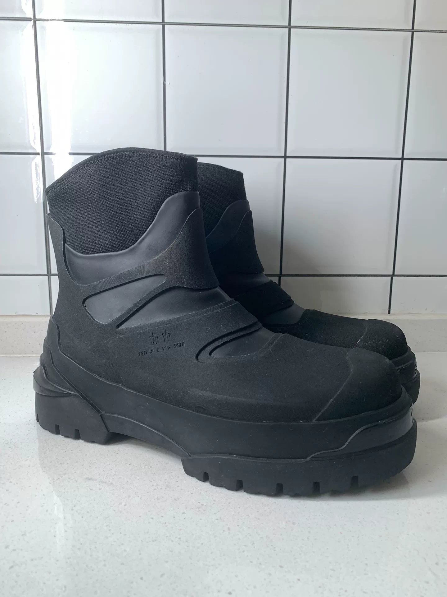 Moncler x 1017 ALYX Rubber High-Top Boots