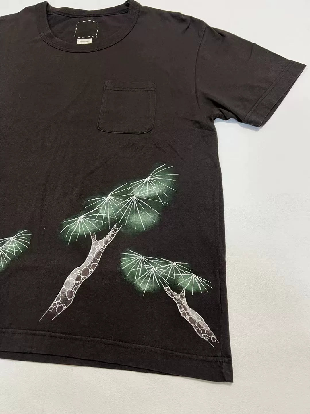 visvim 19ss Spot Jumbo Tee S/S Pines