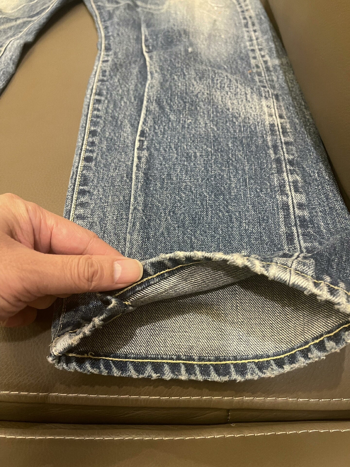 visvim 22SS Journeyman Tacked DMGD Pants