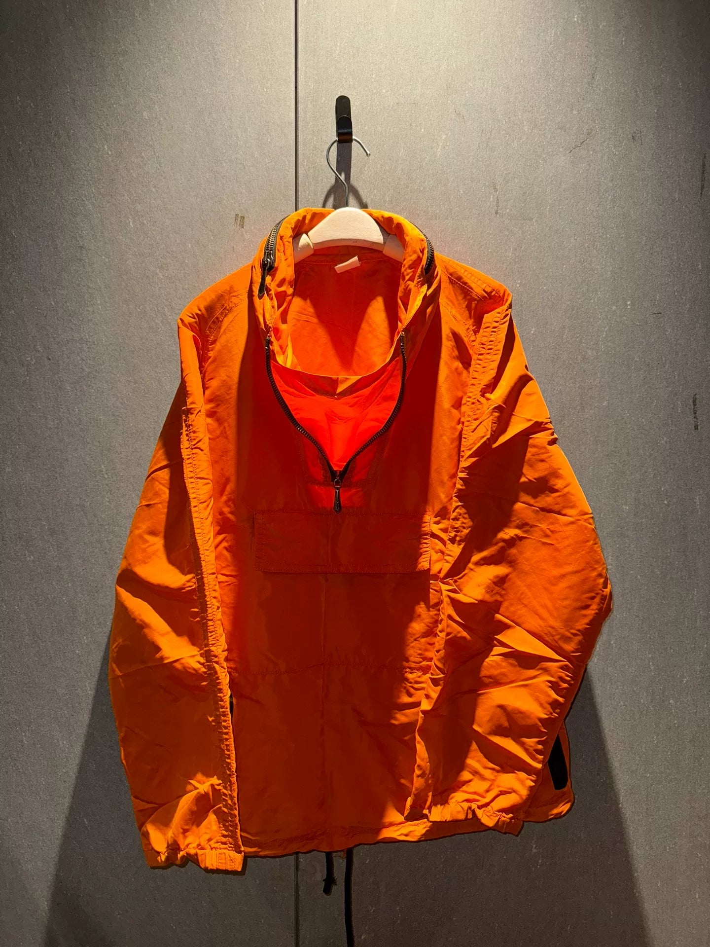 transformable bondage stripe jacket