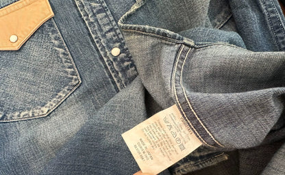 visvim ss picaro damaged denim shirt