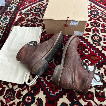visvim ict lafayette mud-dyed boots