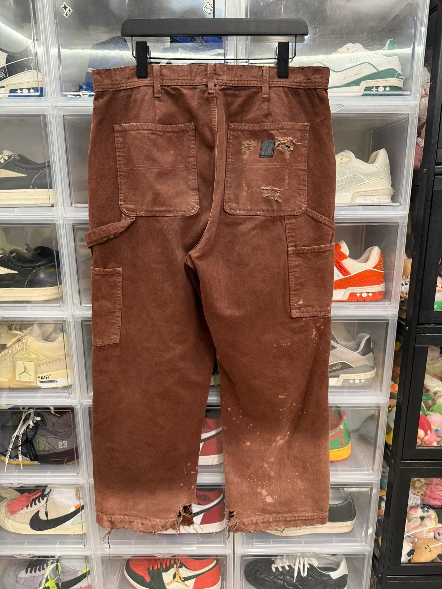 ERD 23FW Distressed Safety Pin Cargo Pants