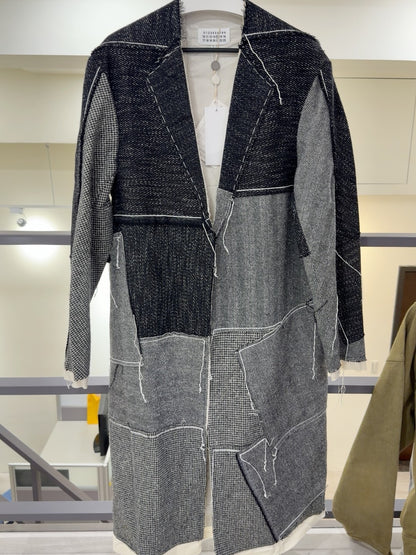 Maison Margiela Black and White Coat