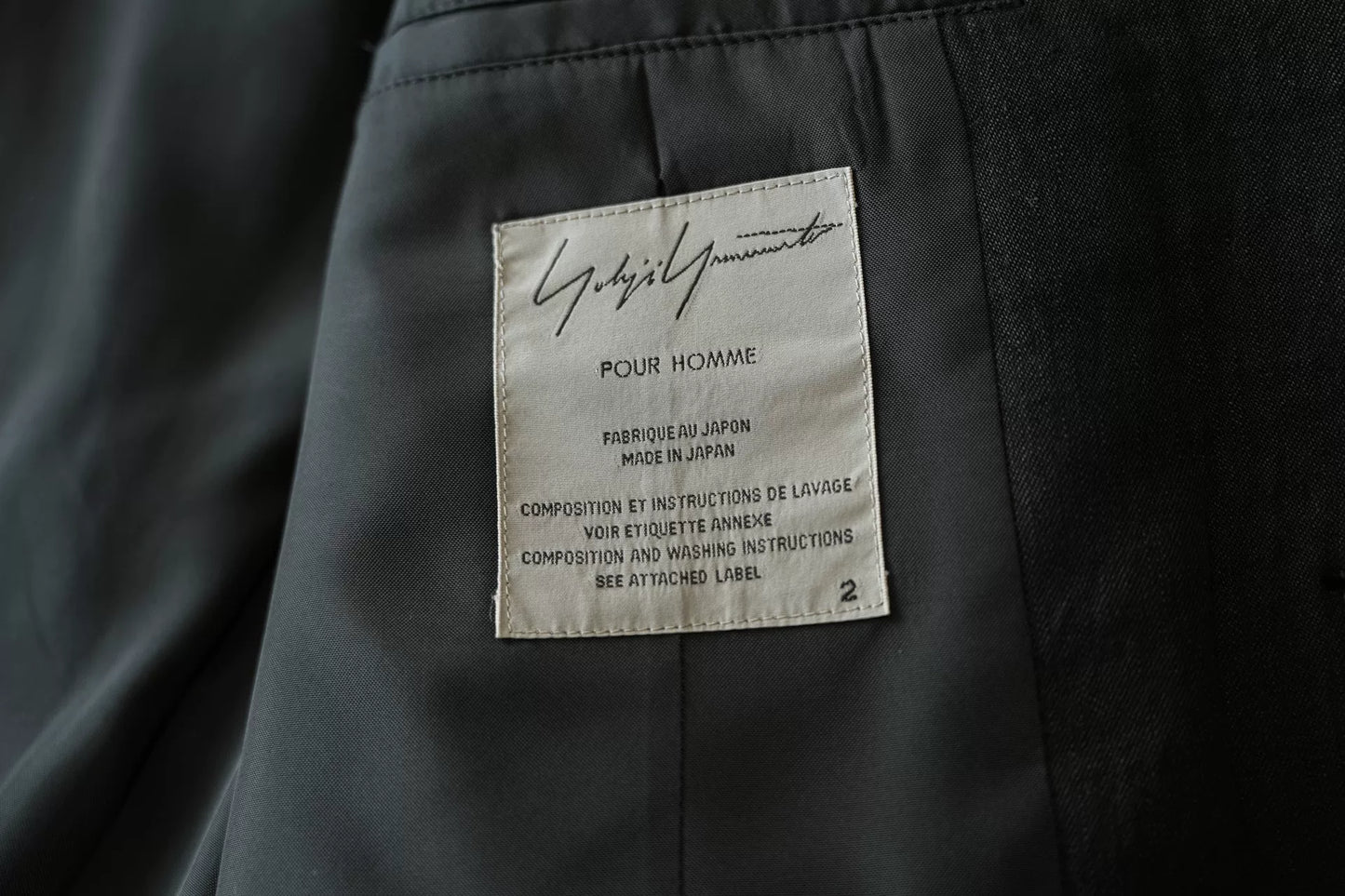 Yohji Yamamoto Butterfly Embroidered Jacket