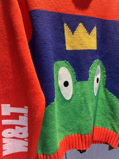 walter van beirendonck frog crown sweater