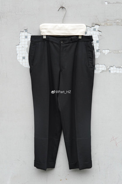 Yohji Yamamoto Pour Homme A/W 2004 Zip Wool Trousers