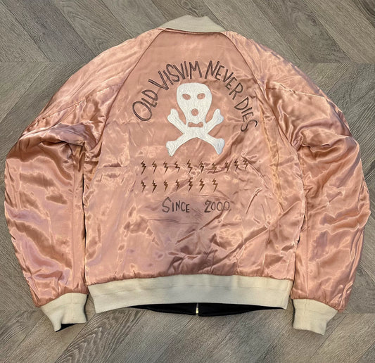 visvim Douglas Jacket in Black and Pink