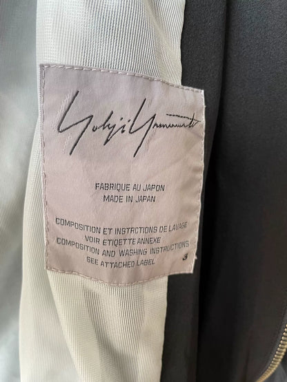 Yohji Yamamoto 02SS Double Zip Silk Jacket
