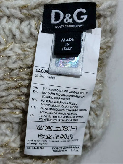 D&G Wool Scarf Made in Italy