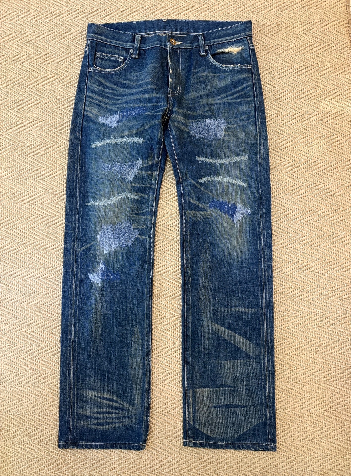 Neighborhood 2007 Distressed Denim Jeans