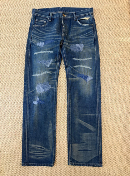 Neighborhood 2007 Distressed Denim Jeans