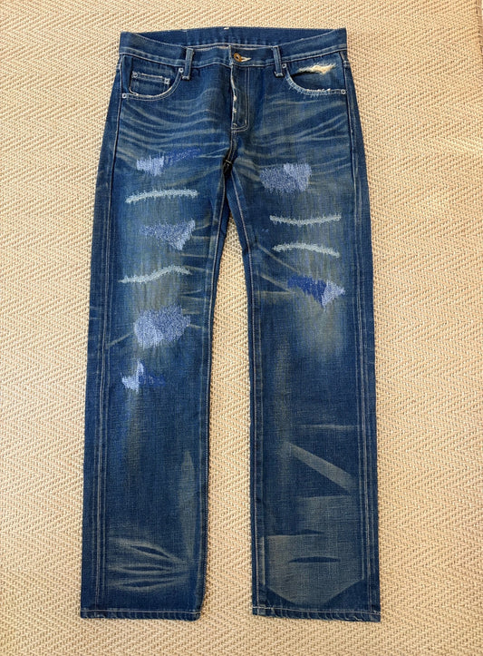 Neighborhood 2007 Distressed Denim Jeans