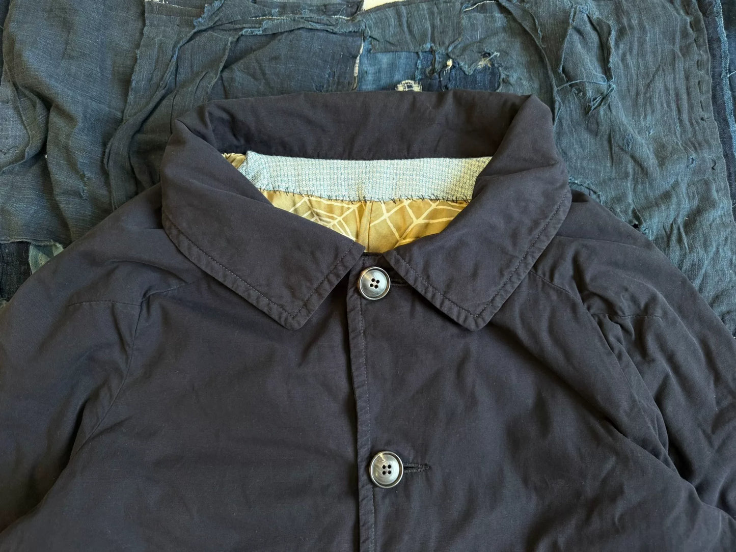 VISVIM 19AW NAPIER DRIVING COAT Spider Web