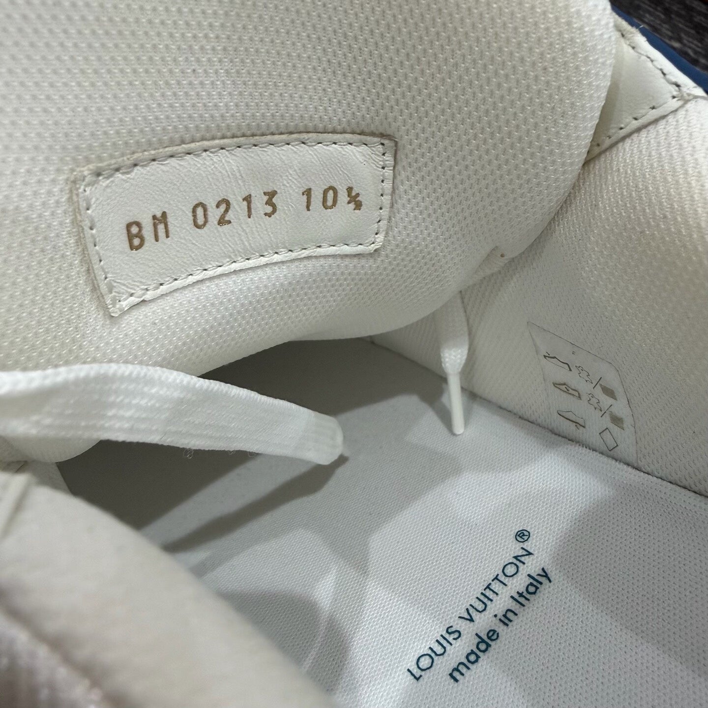 Louis Vuitton Denim Sneakers Size 44.5