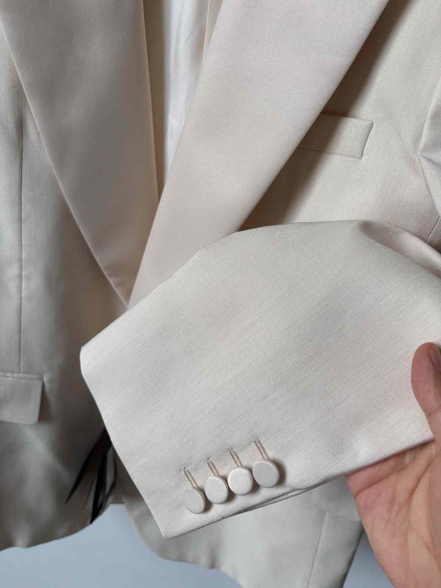 Saint Laurent Runway Padded Shoulder Blazer