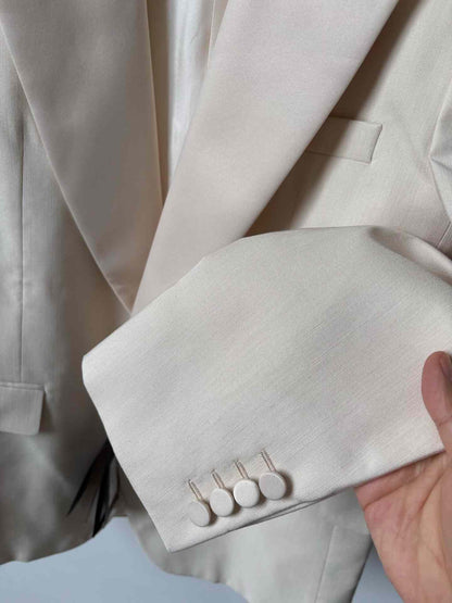 Saint Laurent Runway Padded Shoulder Blazer