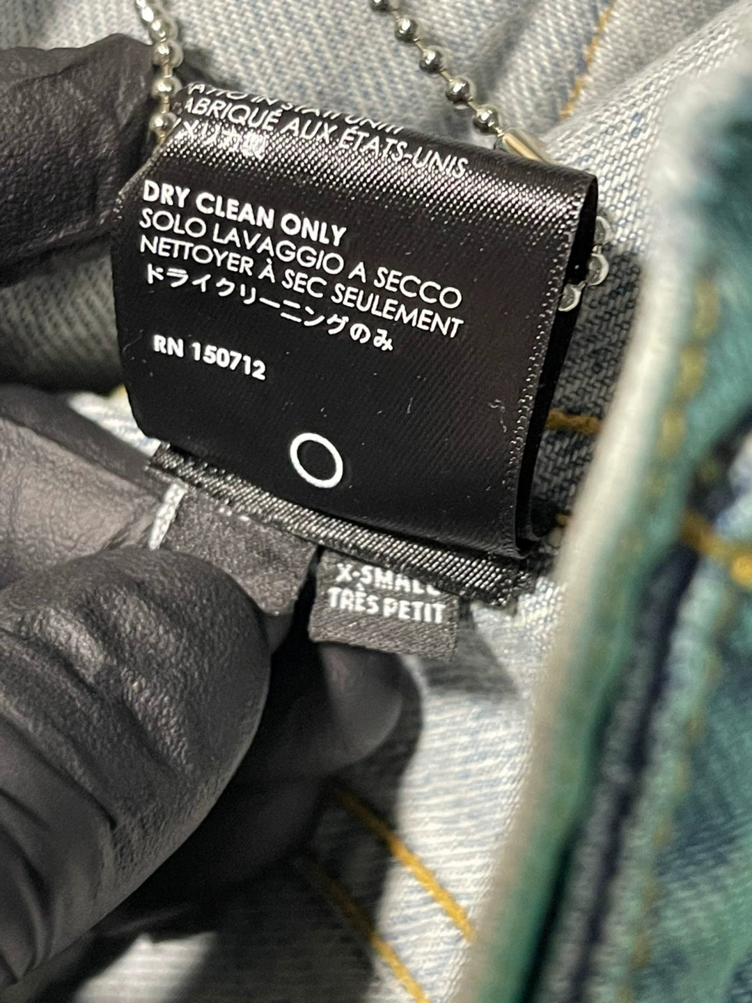 amiri alrbrush hollywood trucker jacket