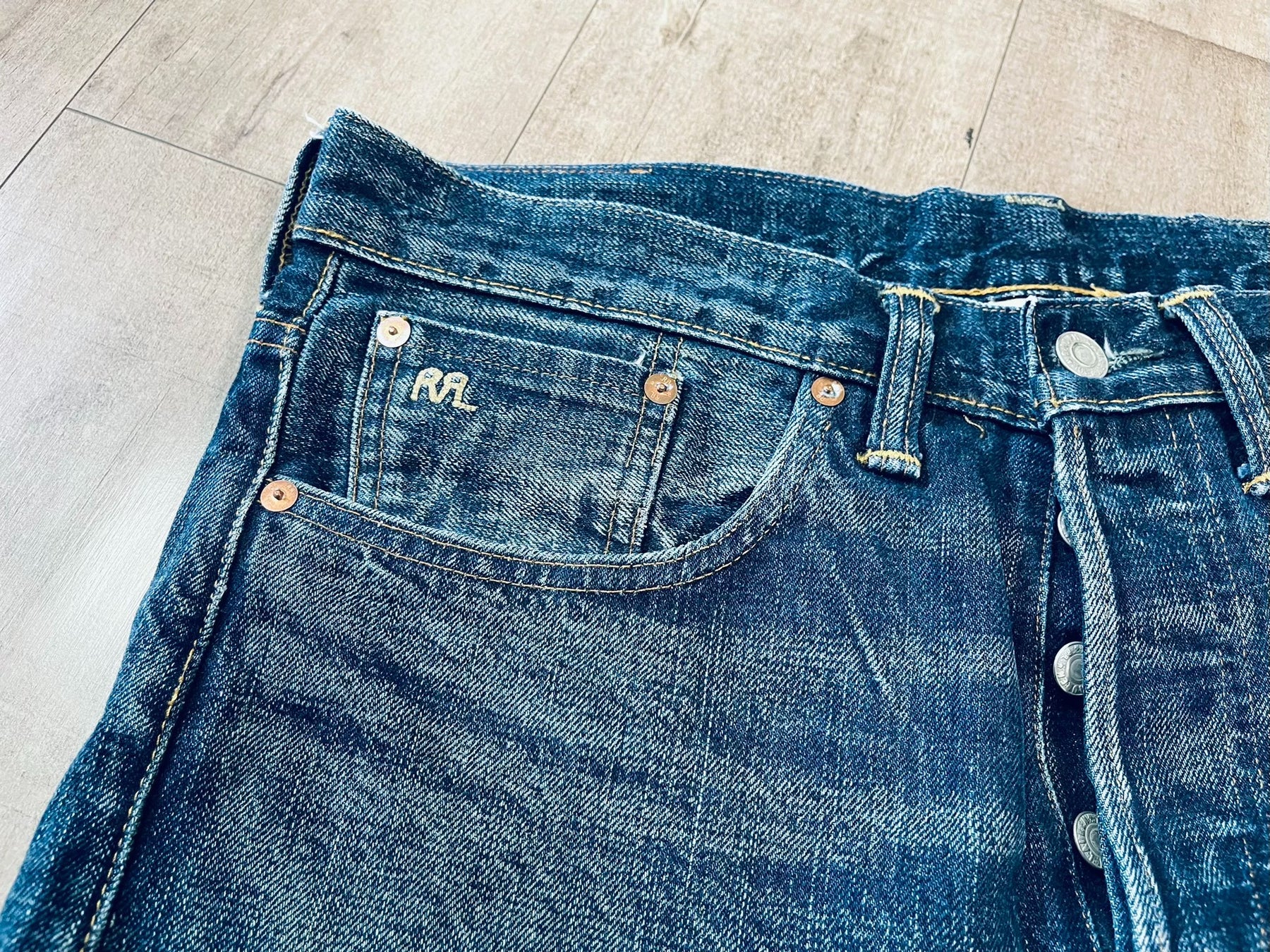 Double RL Vintage Washed Jeans