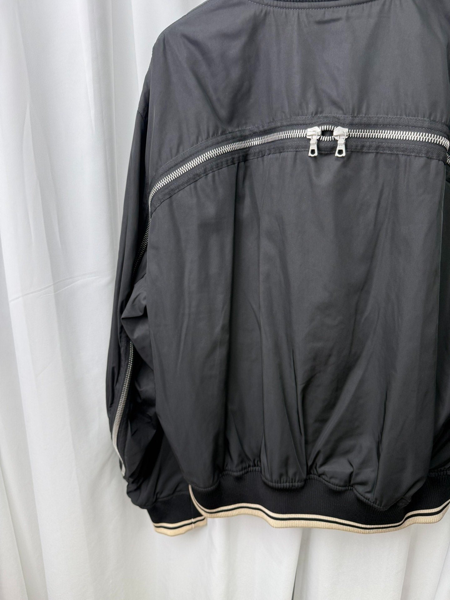 Dries Van Noten Back Zip Bomber Jacket