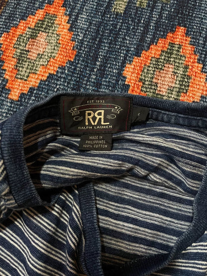 RRL Stripe Pocket Short Sleeve T-shirt S